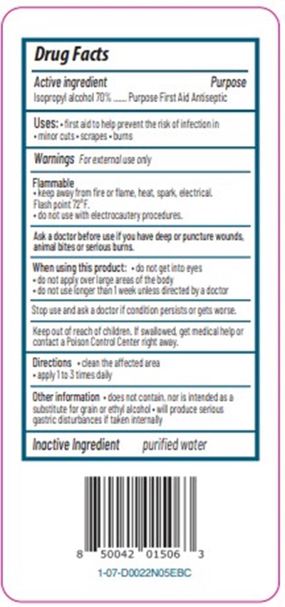 Back Label (613 1173 Back)